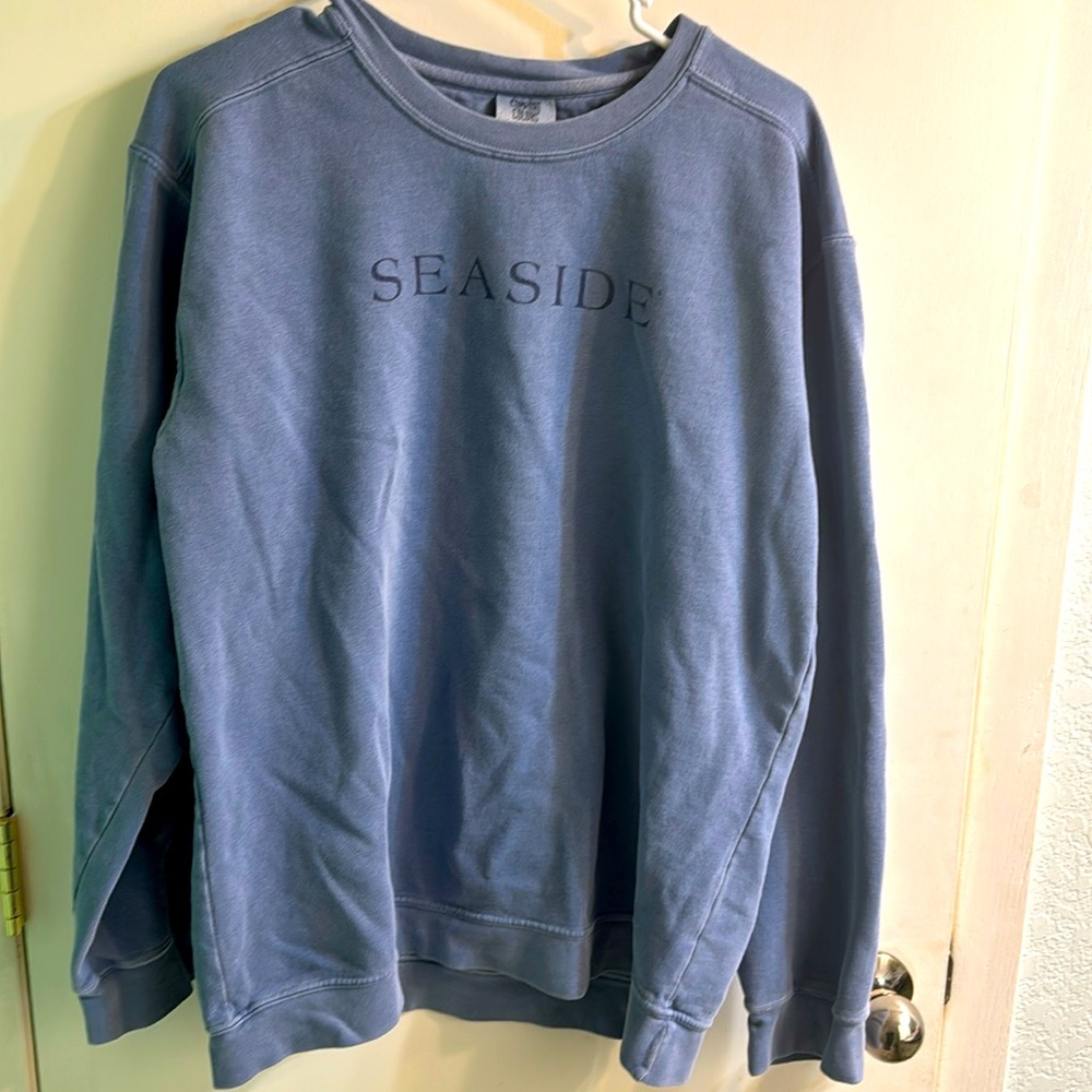 Comfort Colors Blue Seaside Sweatshirt